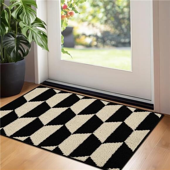 Indoor Doormat, 20" x 32", Non-Slip Front Door Mats,Outdoor Welcome Mat Washable - Picture 1 of 7